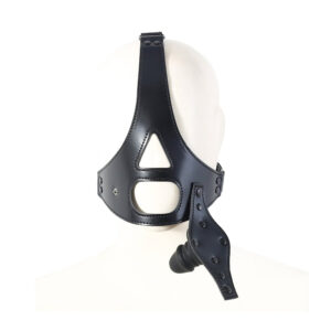 Harnais et Bâillon-gode Harndick Noir