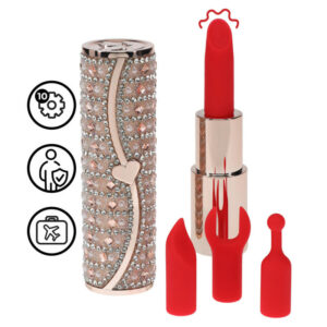 Mini Vibro + 4 embouts Tiffany Rose