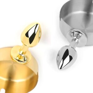 Plug métal cendrier Argent ou doré