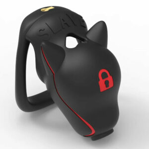 Cage Pupslave Noire 9 x 3.3cm