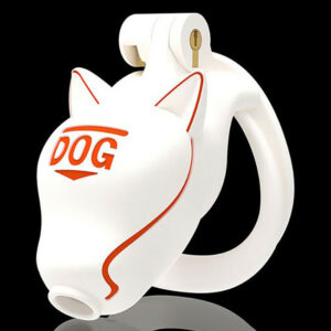 Cage Doglock Blanche 9 x 3.3cm