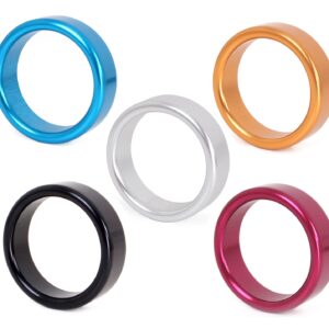 Cockring en aluminium Circle 15mm 5 colories et 3 diamètres
