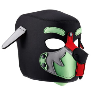 Cagoule Wolf Gang Noir-Vert