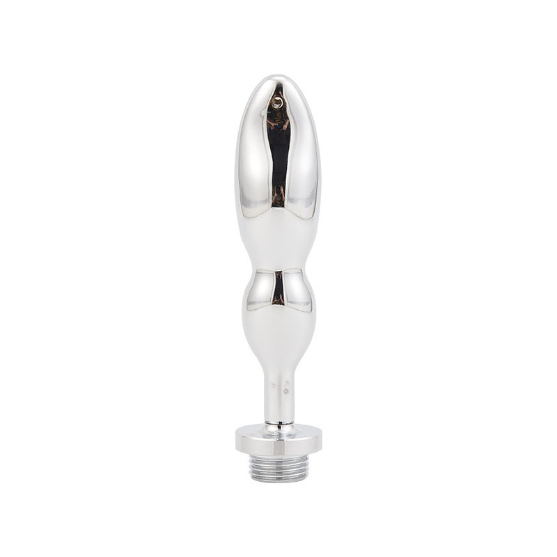 Embout de lavement avec Plug métal Steeltip 12 x 2.9cm – Image 2