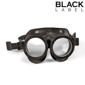 Véritables Lunettes Rubber Goggles Noires