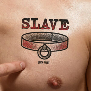 Tatouage temporaire Slave 9 x 8.5cm