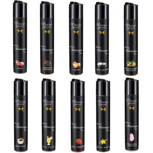 Huile de massage gourmande - 10 parfums