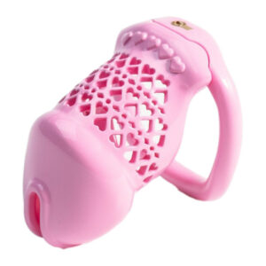 Cage Fivheart 8 x 3.2 cm Rose
