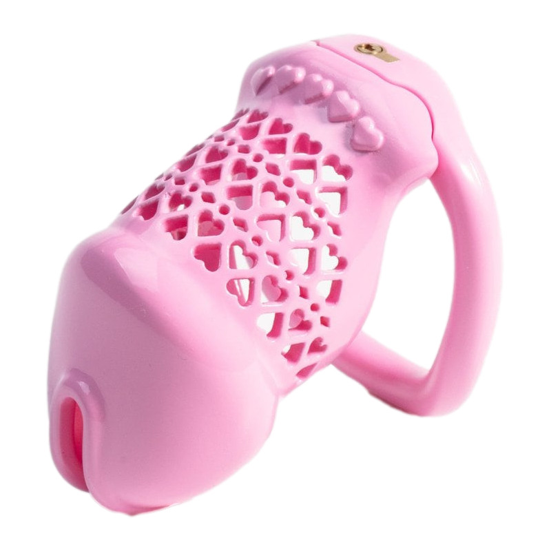 Cage Fivheart 8 x 3.2 cm Rose