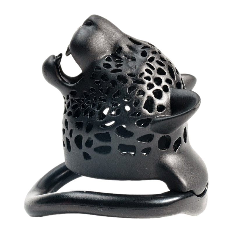 Cage Léopard 7 x 3.3 cm Noire – Image 3