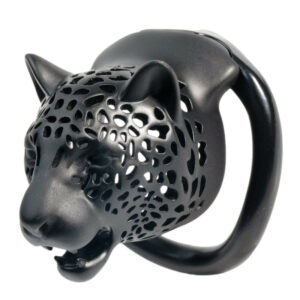 Cage Léopard 7 x 3.3 cm Noire