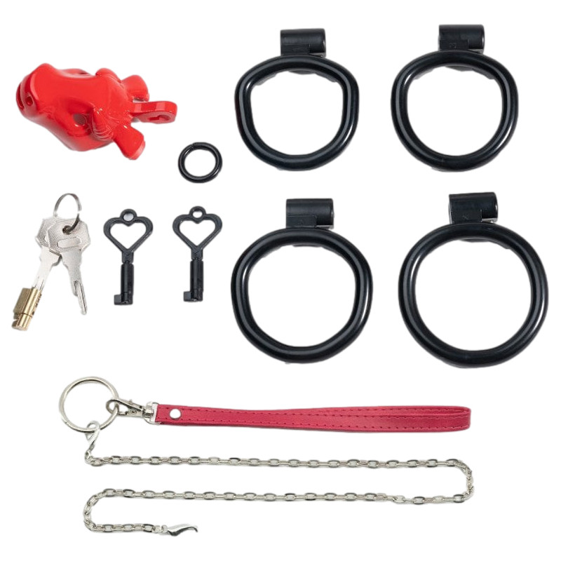 Cage Minodick 6 x 3 cm Rouge – Image 2