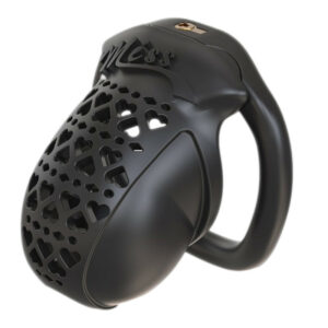 Cage Miss Heart 6.5 x 3.1 cm Noire