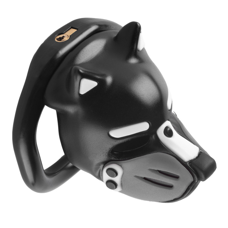 Cage Puppy 4.5 x 3.2 cm Noir-Gris – Image 5