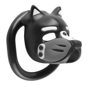 Cage Puppy 4.5 x 3.2 cm Noir-Gris