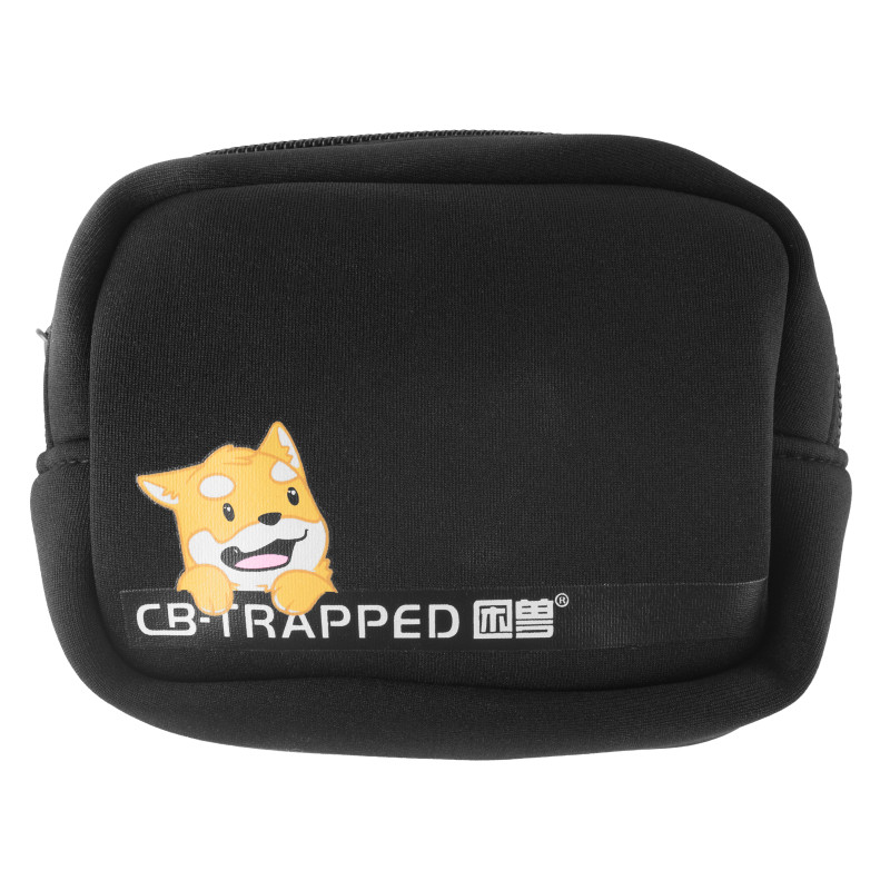 Cage Puppy 4.5 x 3.2 cm Noir-Gris – Image 2