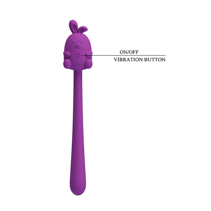 Bâton de silicone vibrant flexible lapin mignon – Image 6