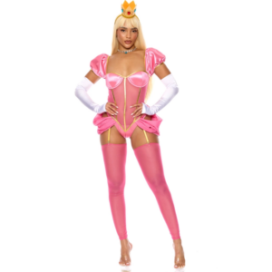 Costume de jeu vidéo sexy Peach