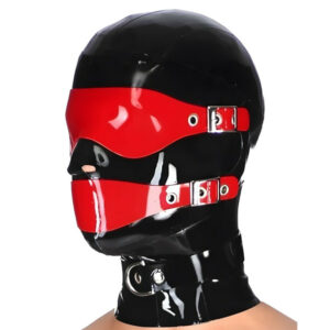 Cagoule Blindmutemax Noire-rouge