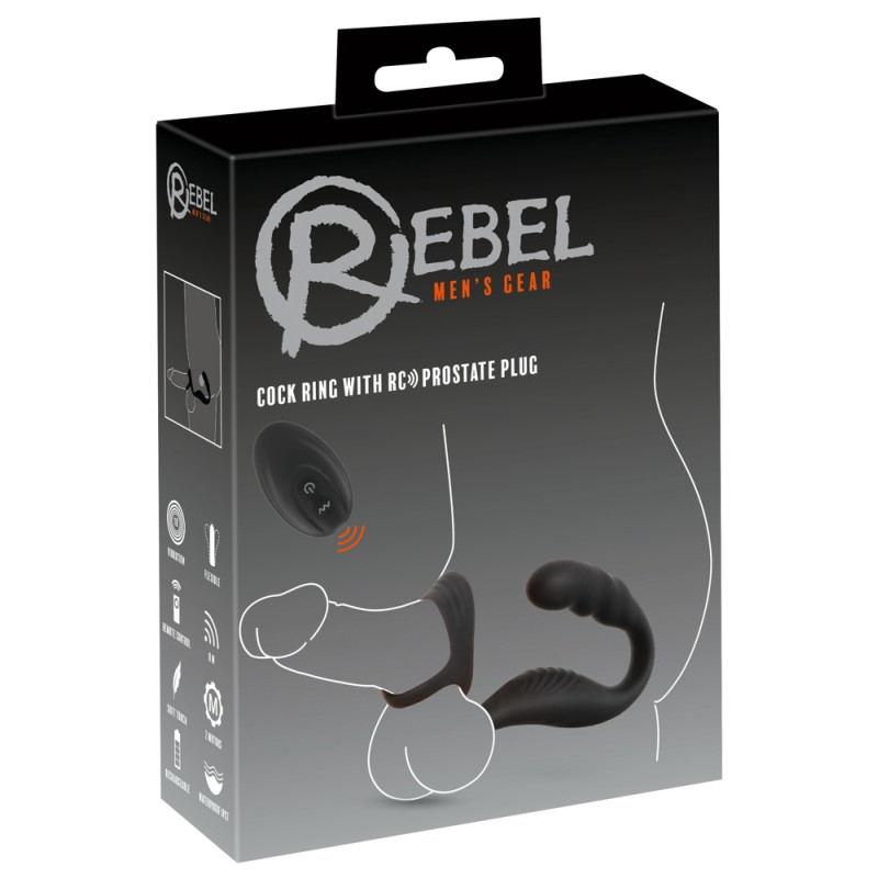 Ballstretcher-plug vibrant Prostatum 8.5 x 2.7cm – Image 2