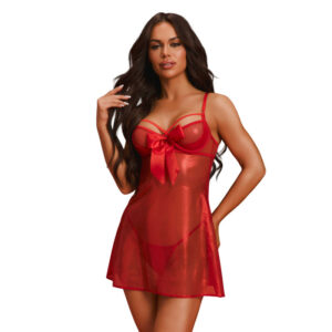 Gifty red Nuisette et string - Obsessive