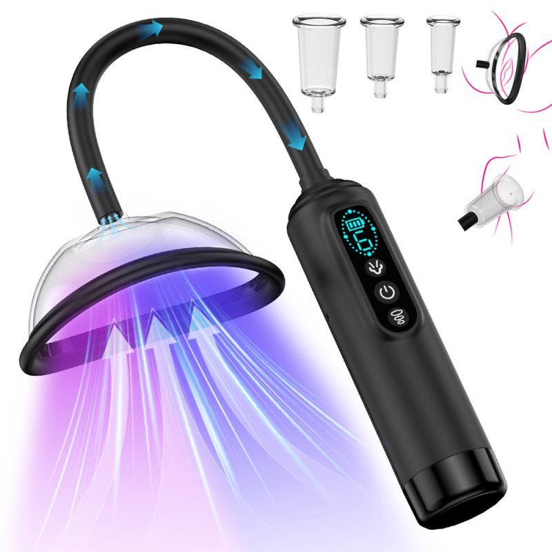 Kit Pompe Vulve + Clitoris Pussy Pump 6 modes – Image 8