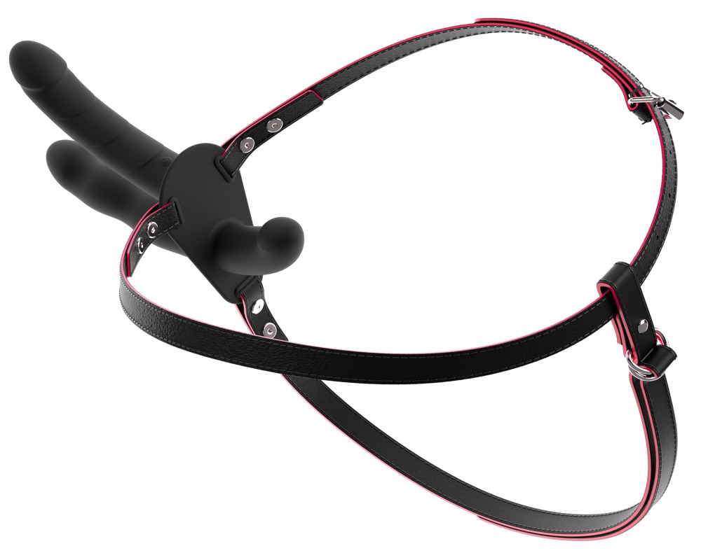 Strapon triple stimulations télécommandé (2out1in) – Image 11