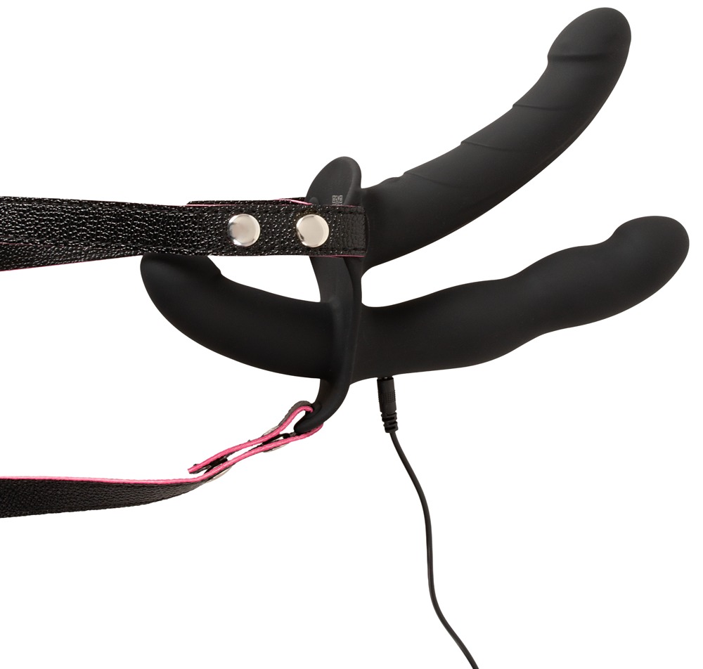 Strapon triple stimulations télécommandé (2out1in) – Image 4