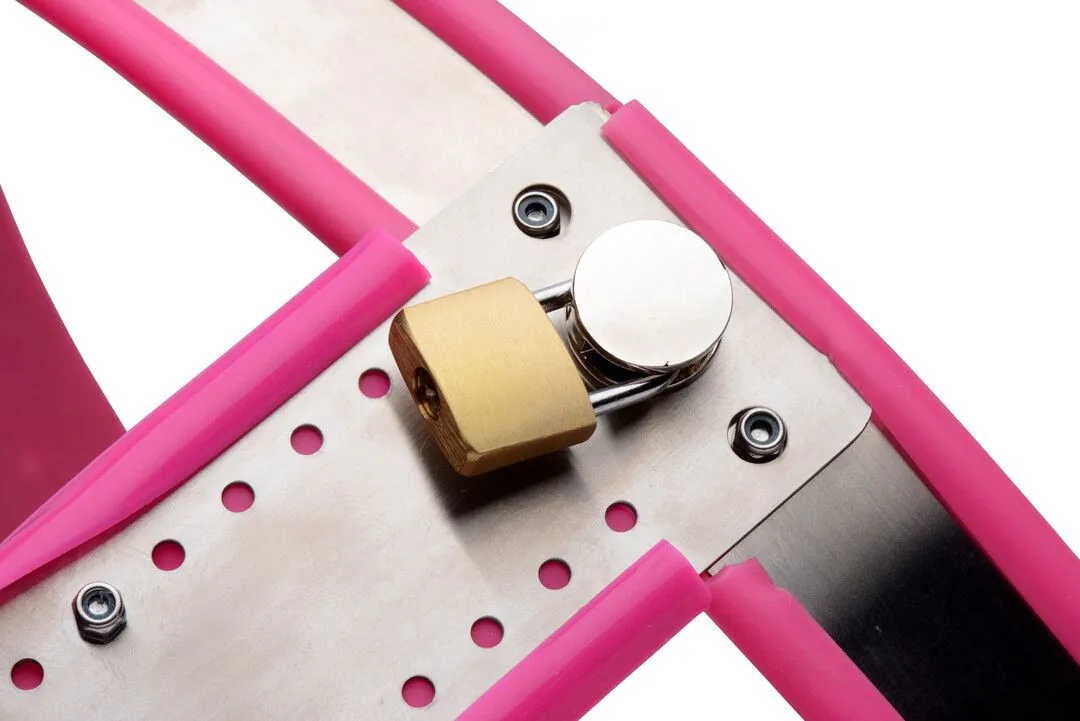 Ceinture de chasteté femme rose – Image 3