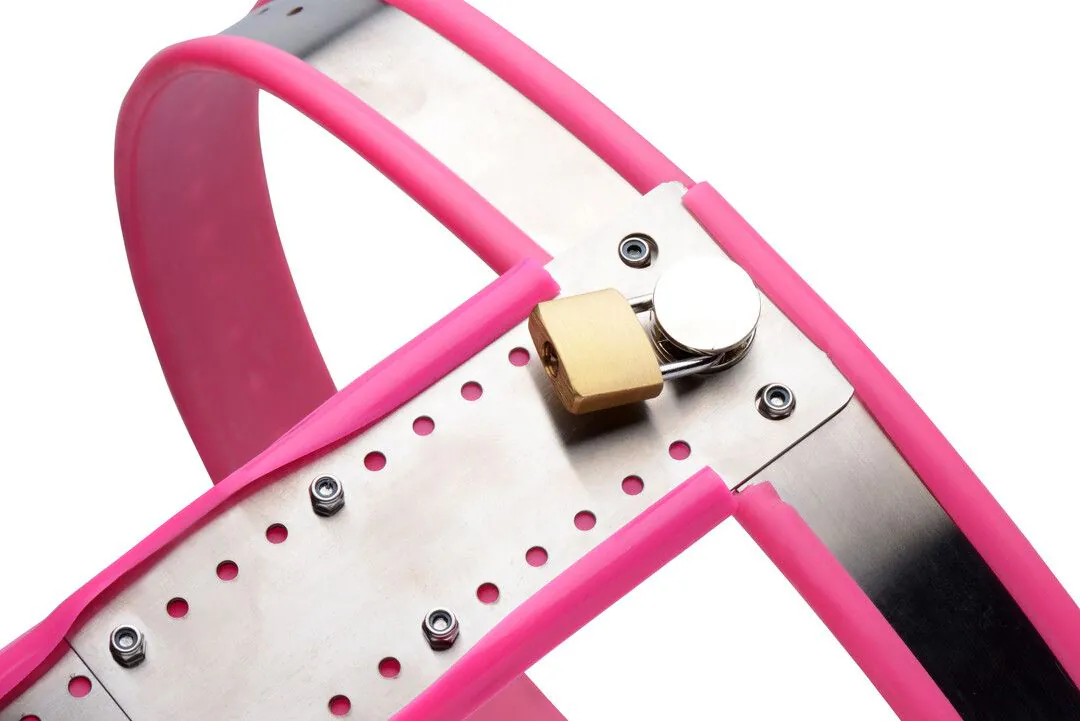Ceinture de chasteté femme rose – Image 2