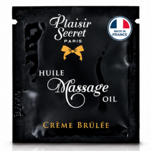 Huile de massage dosettes crème brulée 3ml