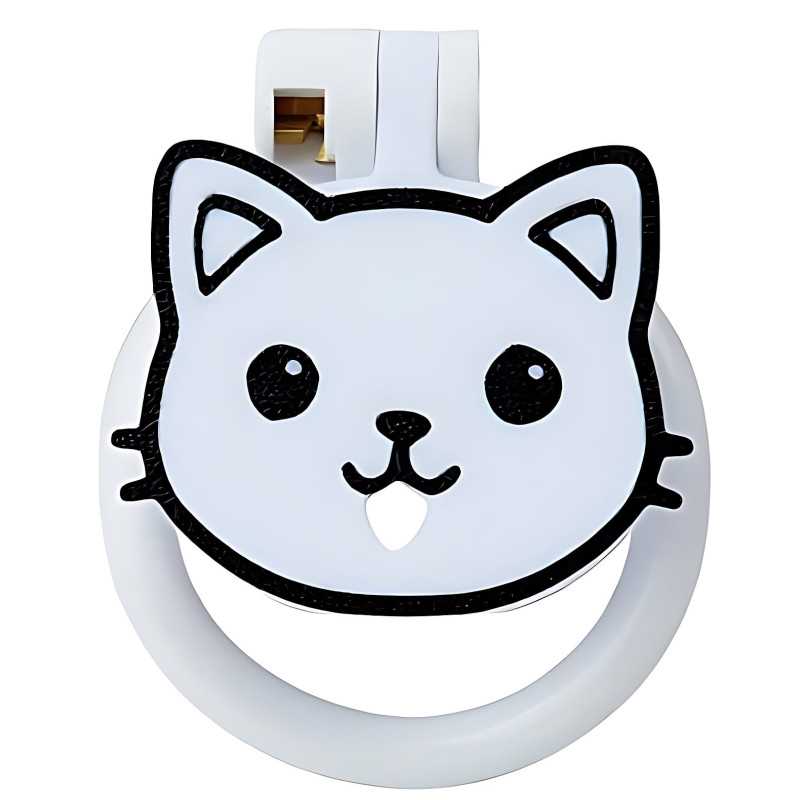 Cage Kitt-Grr 1.5 cm Blanche – Image 4