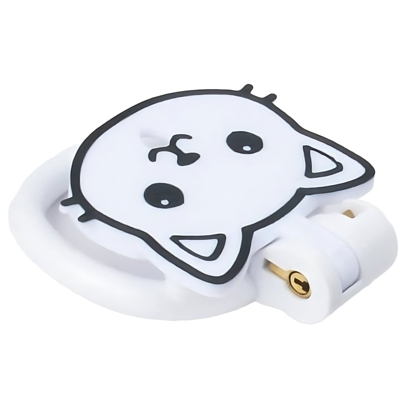 Cage Kitt-Grr 1.5 cm Blanche – Image 3