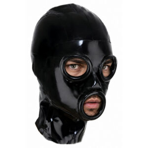 Cagoule en latex Trizopen Noire
