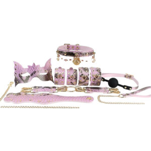 Kit BDSM 8 pièces Snakeyes Rose