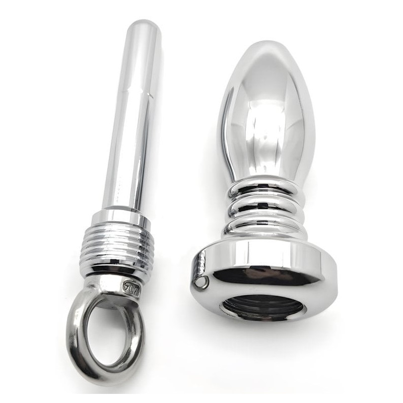 Plug en métal avec Anneau Eloris Buk 7.5 x 2.8cm – Image 9