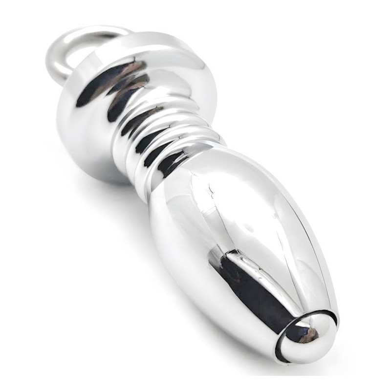 Plug en métal avec Anneau Eloris Buk 7.5 x 2.8cm – Image 3
